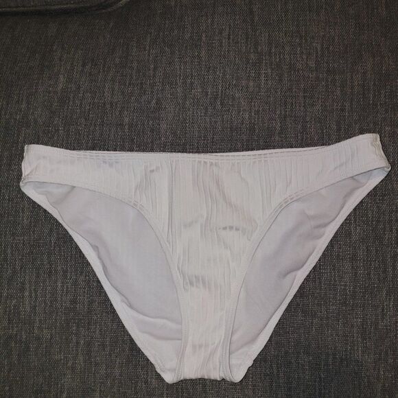 Cabana del Sol Women White off the shoulder Short Sleeve Crop Top Bikin … - Picture 3 of 6